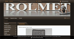 Desktop Screenshot of e-rolmet.pl