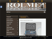 Tablet Screenshot of e-rolmet.pl